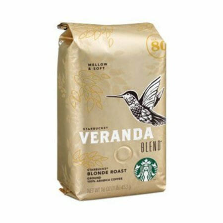 STARBUCKS COFFEE CO VERANDA BLEND Coffee, Ground, 1 lb Bag, 6PK 11019631CT